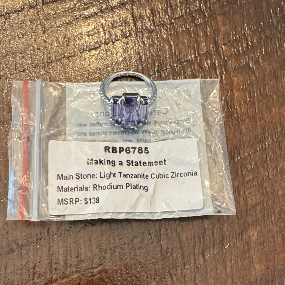 Bomb Party Tanzanite Ring - Picture 5 of 5